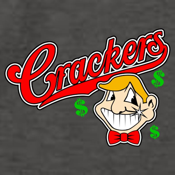 Caucasians Crackers Baseball Money Logo Vector Backpack