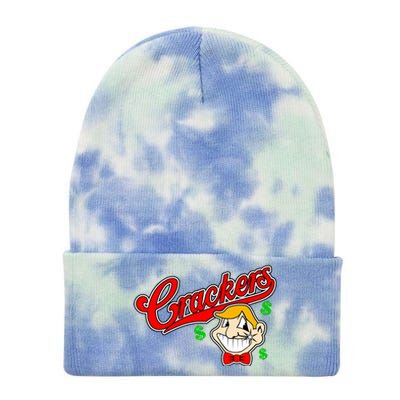 Caucasians Crackers Baseball Money Logo Tie Dye 12in Knit Beanie