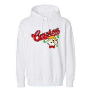 Caucasians Crackers Baseball Money Logo Garment-Dyed Fleece Hoodie