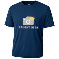 Caught In 4K Cooling Performance Crew T-Shirt