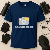 Caught In 4K Cooling Performance Crew T-Shirt