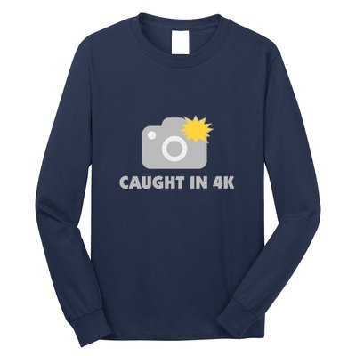 Caught In 4K Long Sleeve Shirt