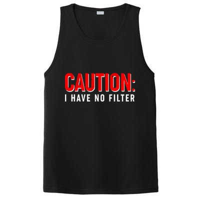 Caution I Have No Filter PosiCharge Competitor Tank