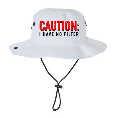 Caution I Have No Filter Legacy Cool Fit Booney Bucket Hat