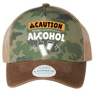 Caution May Contain Alcohol Legacy Tie Dye Trucker Hat