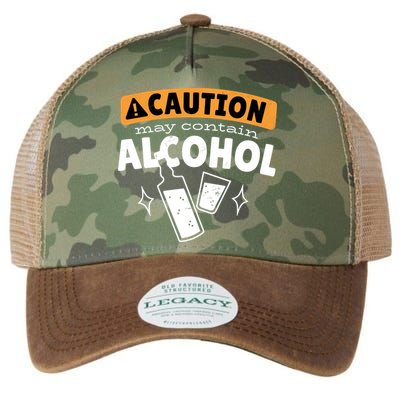 Caution May Contain Alcohol Legacy Tie Dye Trucker Hat