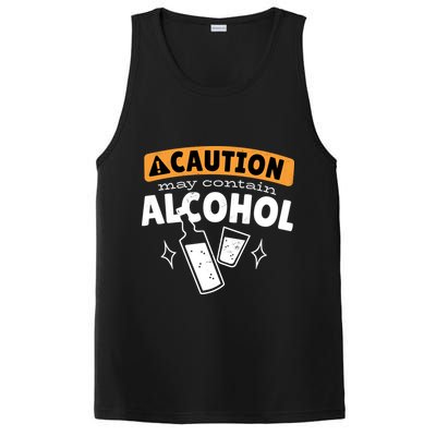 Caution May Contain Alcohol PosiCharge Competitor Tank