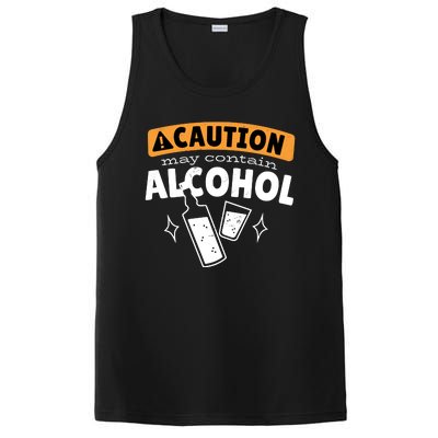 Caution May Contain Alcohol PosiCharge Competitor Tank