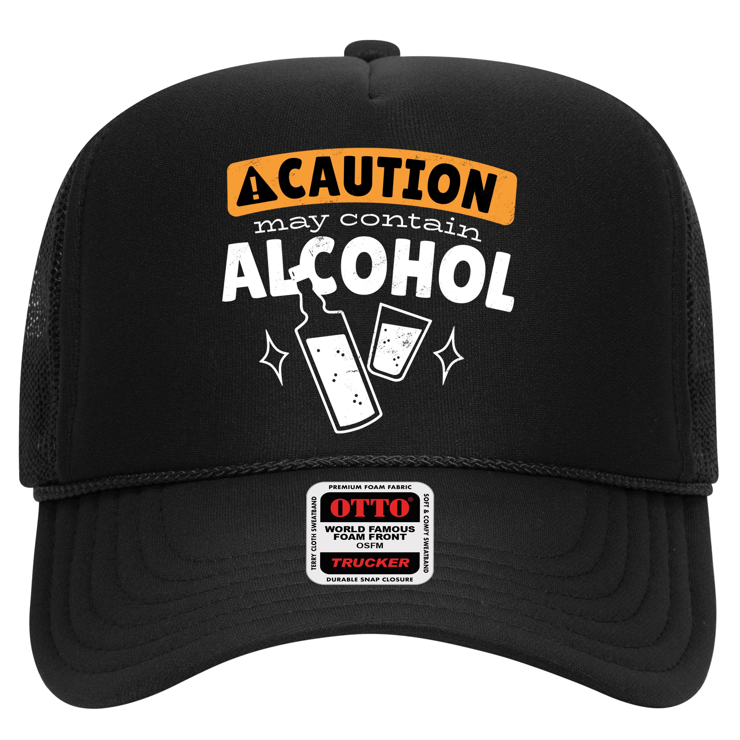 Caution May Contain Alcohol Hat