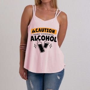 Caution May Contain Alcohol Women's Strappy Tank