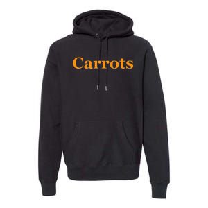 Carrots American Vegetable Premium Hoodie