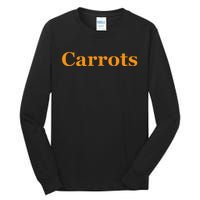 Carrots American Vegetable Tall Long Sleeve T-Shirt