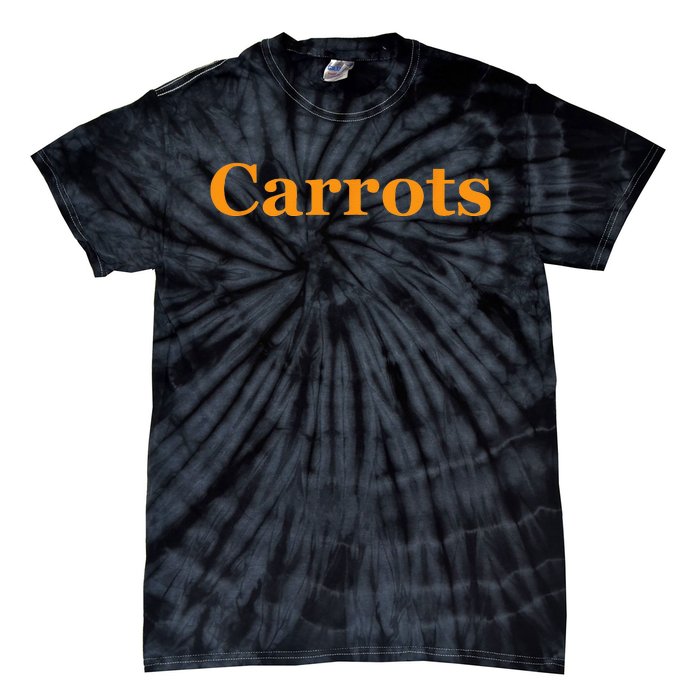 Carrots American Vegetable Tie-Dye T-Shirt