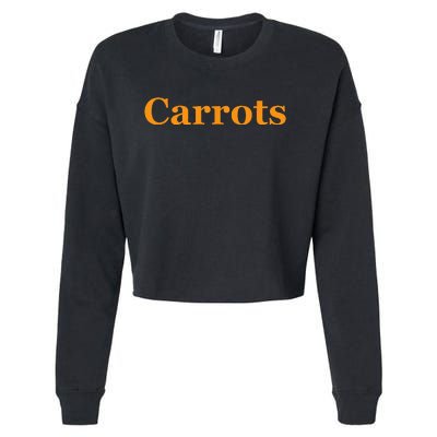 Carrots American Vegetable Cropped Pullover Crew