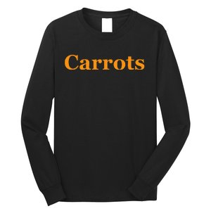 Carrots American Vegetable Tee Long Sleeve Shirt