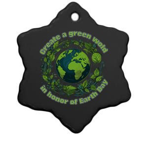 Create A Verdant World In Honor Of Earth Day Cool Gift Ceramic Star Ornament