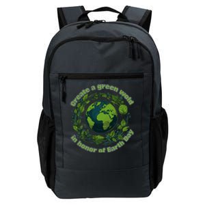 Create A Verdant World In Honor Of Earth Day Cool Gift Daily Commute Backpack