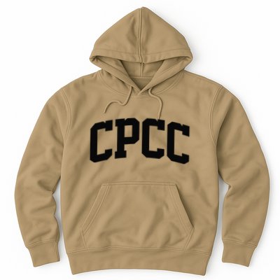 Cpcc Arch Vintage Retro College Athletic Sports Hoodie