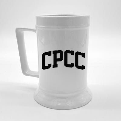 Cpcc Arch Vintage Retro College Athletic Sports Beer Stein