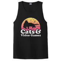 Cats And Video Games Cat And Video Game Gift PosiCharge Competitor Tank