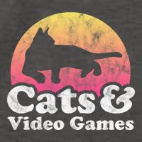 Cats And Video Games Cat And Video Game Gift Vector Backpack