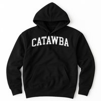 Catawba Arch Vintage Retro College Athletic Sports Hoodie