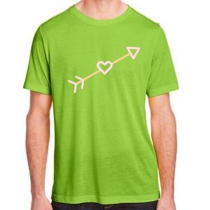 Cupid's Arrow Valentine's Day Be Mine Heart Arrow Gift Adult ChromaSoft Performance T-Shirt