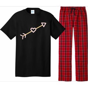 Cupid's Arrow Valentine's Day Be Mine Heart Arrow Gift Pajama Set