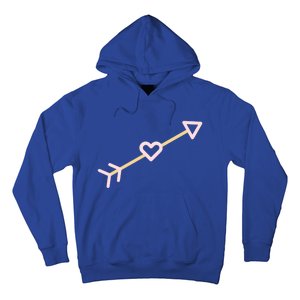 Cupid's Arrow Valentine's Day Be Mine Heart Arrow Gift Hoodie