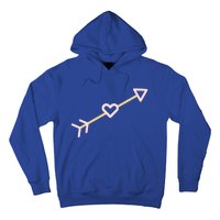 Cupid's Arrow Valentine's Day Be Mine Heart Arrow Gift Hoodie