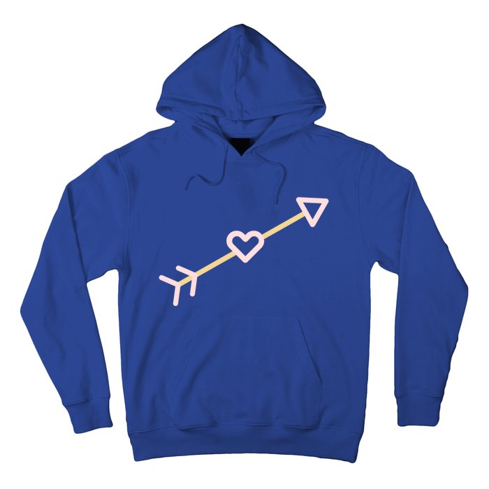 Cupid's Arrow Valentine's Day Be Mine Heart Arrow Gift Hoodie