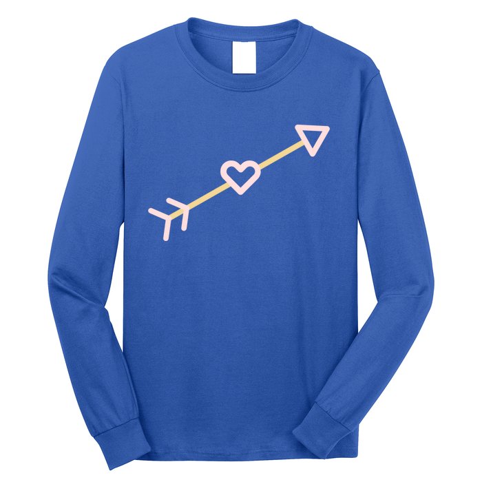 Cupid's Arrow Valentine's Day Be Mine Heart Arrow Gift Long Sleeve Shirt