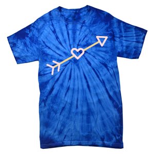 Cupid's Arrow Valentine's Day Be Mine Heart Arrow Gift Tie-Dye T-Shirt