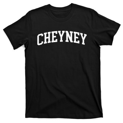 Cheyney Arch Vintage Retro College Athletic Sports T-Shirt