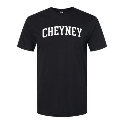 Cheyney Arch Vintage Retro College Athletic Sports Softstyle CVC T-Shirt