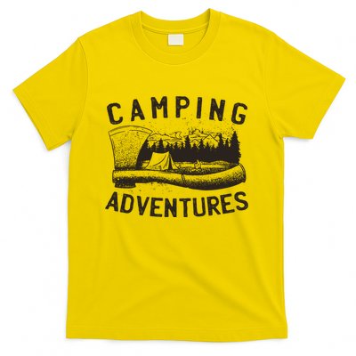 Camping Adventures Vintage T-Shirt
