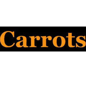 Carrots American Vegetable Tee Bumper Sticker