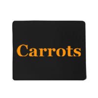 Carrots American Vegetable Tee Mousepad