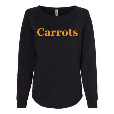 Carrots American Vegetable Tee Womens California Wash Sweatshirt