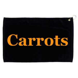 Carrots American Vegetable Tee Grommeted Golf Towel