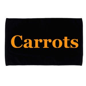 Carrots American Vegetable Tee Microfiber Hand Towel