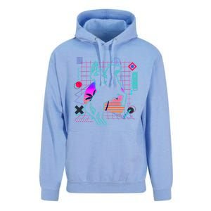 Cow Aesthetic Vaporwave 80s Style Horse Riding Lover Gift Unisex Surf Hoodie