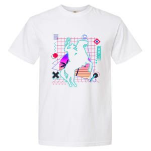 Cow Aesthetic Vaporwave 80s Style Horse Riding Lover Gift Garment-Dyed Heavyweight T-Shirt