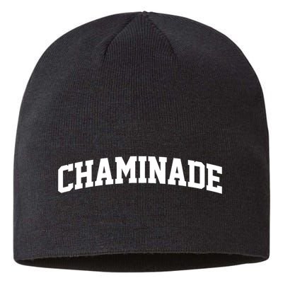 Chaminade Arch Vintage Retro College Athletic Sports Sustainable Beanie