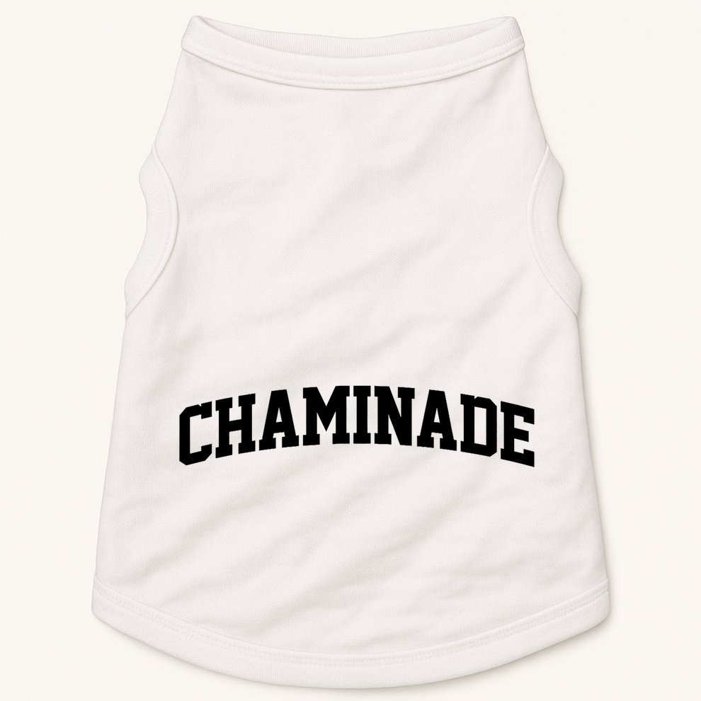 Chaminade Arch Vintage Retro College Athletic Sports Doggie Tank