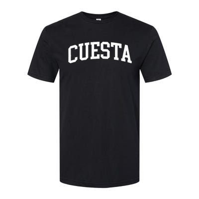 Cuesta Arch Vintage Retro College Athletic Sports Softstyle CVC T-Shirt