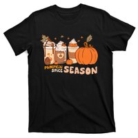 Cozy Autumn Vibes Pumpkin Spice Season Thanksgiving Day T-Shirt