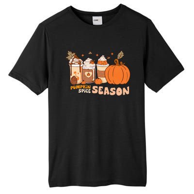 Cozy Autumn Vibes Pumpkin Spice Season Thanksgiving Day Tall Fusion ChromaSoft Performance T-Shirt