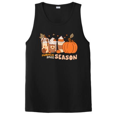 Cozy Autumn Vibes Pumpkin Spice Season Thanksgiving Day PosiCharge Competitor Tank