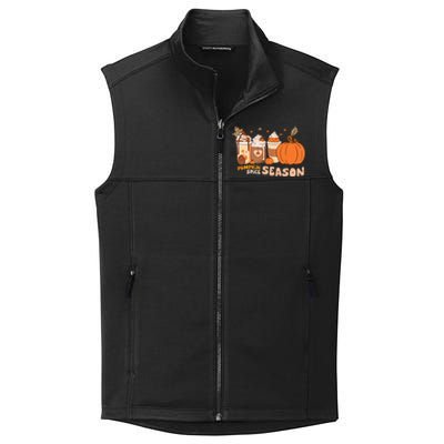 Cozy Autumn Vibes Pumpkin Spice Season Thanksgiving Day Collective Smooth Fleece Vest